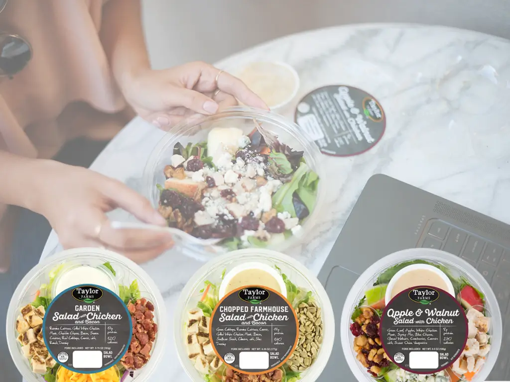 Taylor Farms Announces Three New On-The-Go Salad Bowls