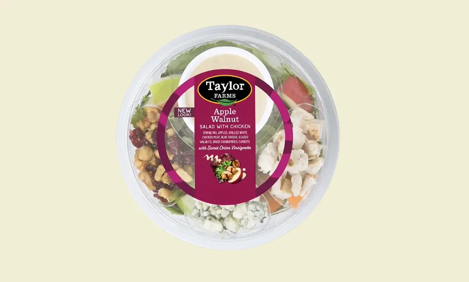 Apple & Walnut Salad with Chicken
