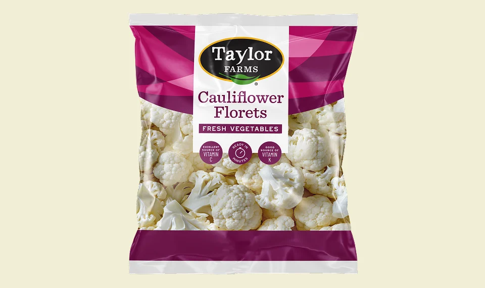 Fresh cauliflower florets ready for cooking or salads, showcasing their vibrant white color and healthy appeal.