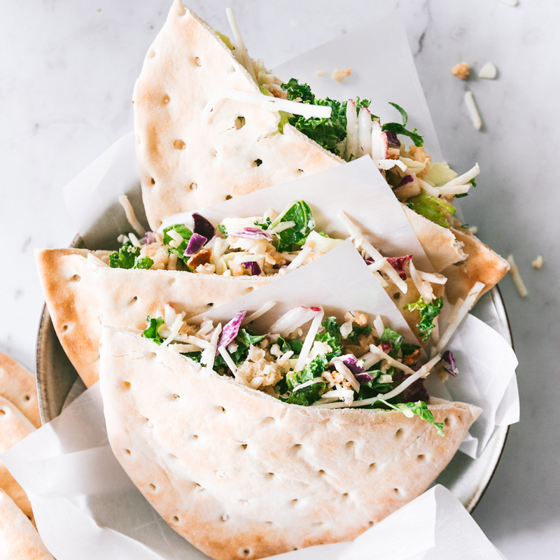 Dill Chicken Salad Pitas