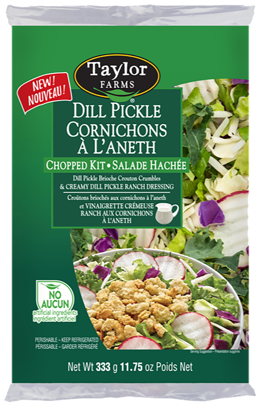 Salade Hachée Aux Cornichons À Taylor Farms
