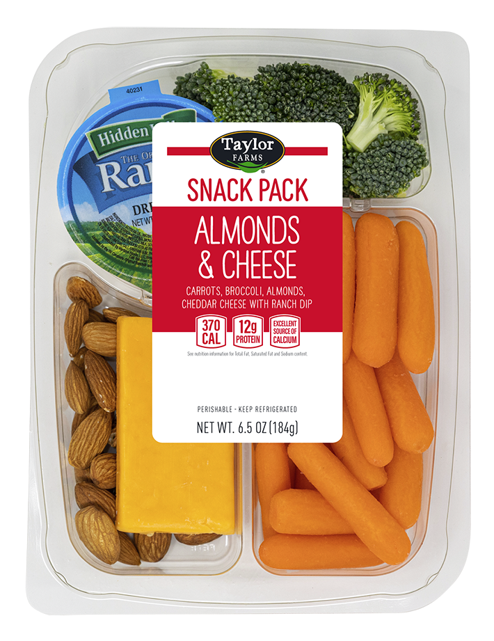 Veggies Chips Guacamole Snack Pack Taylor Farms