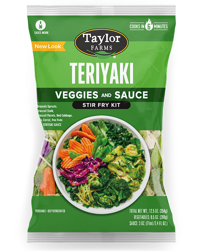 Teriyaki Stir Fry Kit Product Bag Image