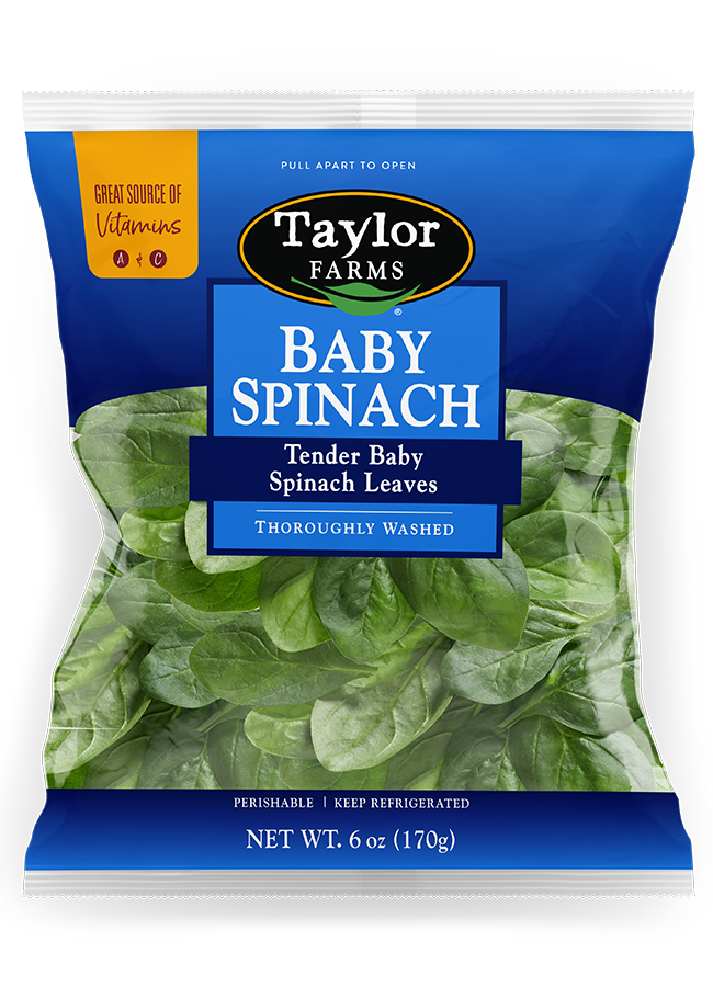 Baby Spinach Product Bag