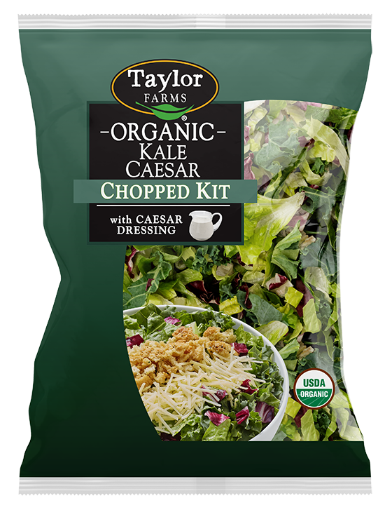 Organic Kale Caesar Chopped Kit Taylor Farms