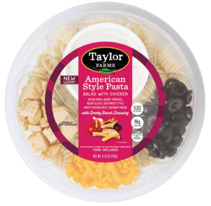 Taylor Farms American Style Pasta Salad Ready to Eat Bowls