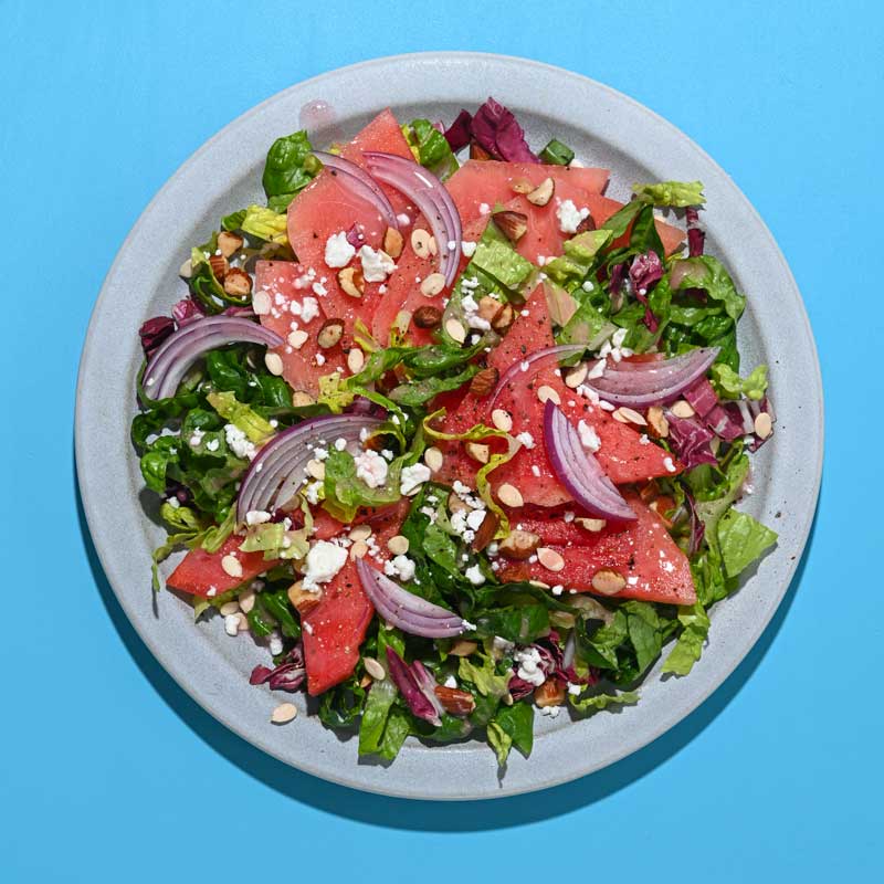 Watermelon Onion Salad