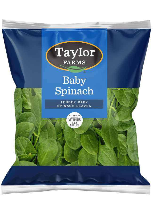 Baby Spinach Product Bag