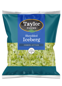 Fresh cut salad greens with vibrant colors and textures from Taylor Farms, perfect for healthy meals.