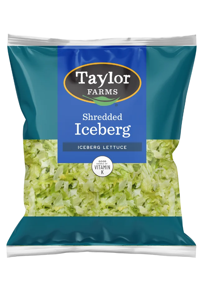 Shredded Iceberg Product Bag