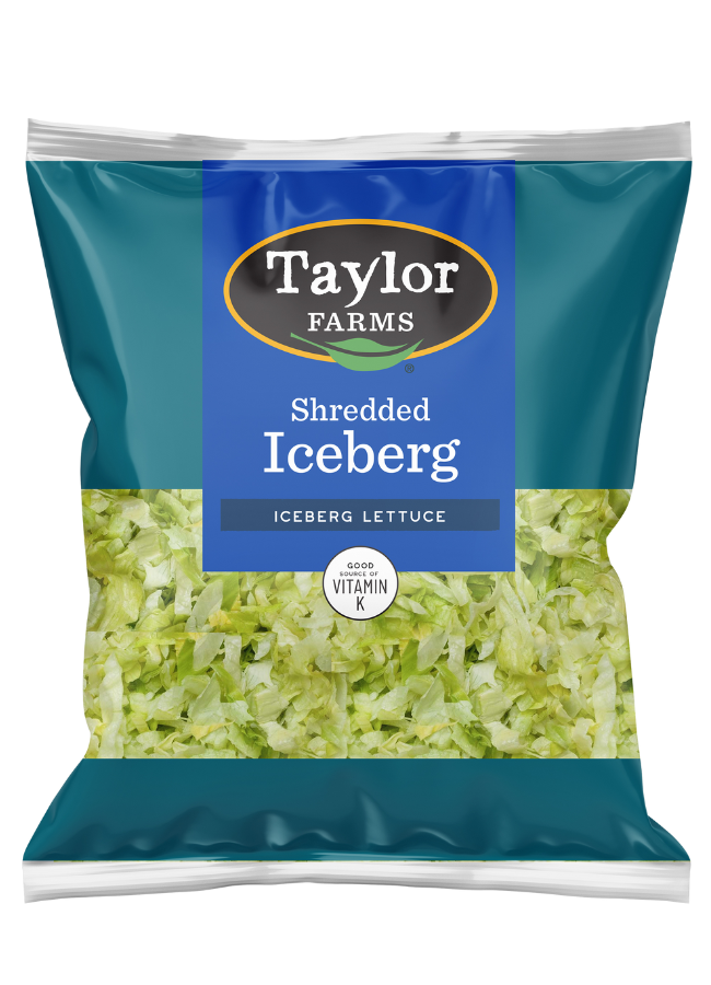 Shredded Iceberg Product Bag