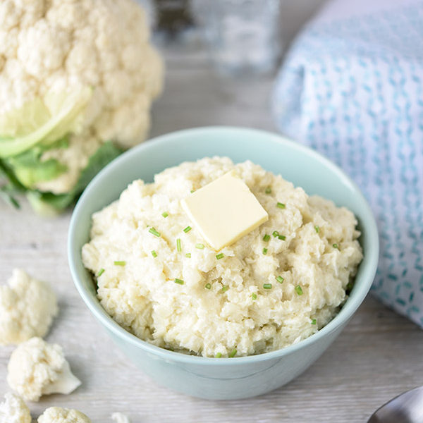 Garlic Mashed Cauliflower