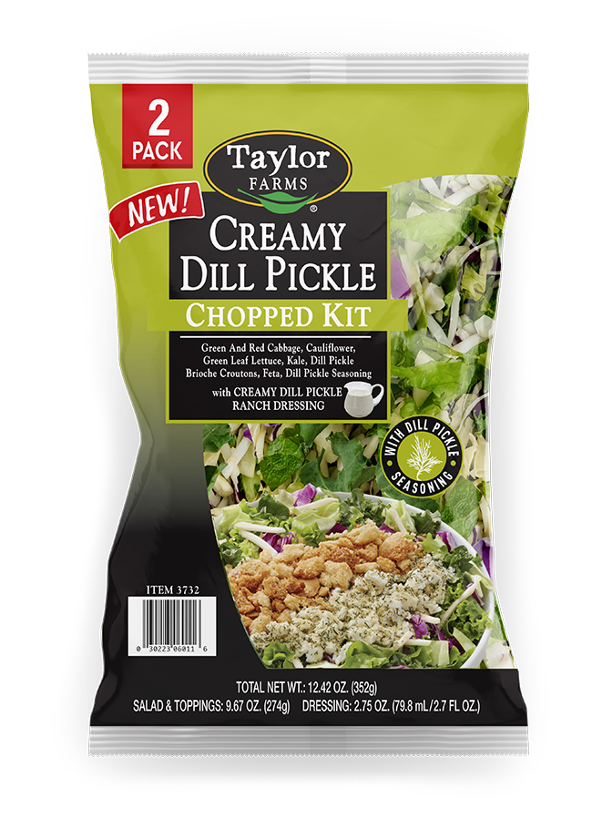 Creamy Dill Pickle Chopped Kit - Taylor Farms