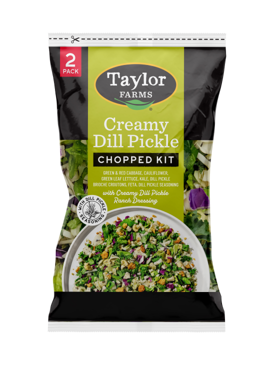 Taylor Farms Creamy Dill Pickle Chopped Kit Package