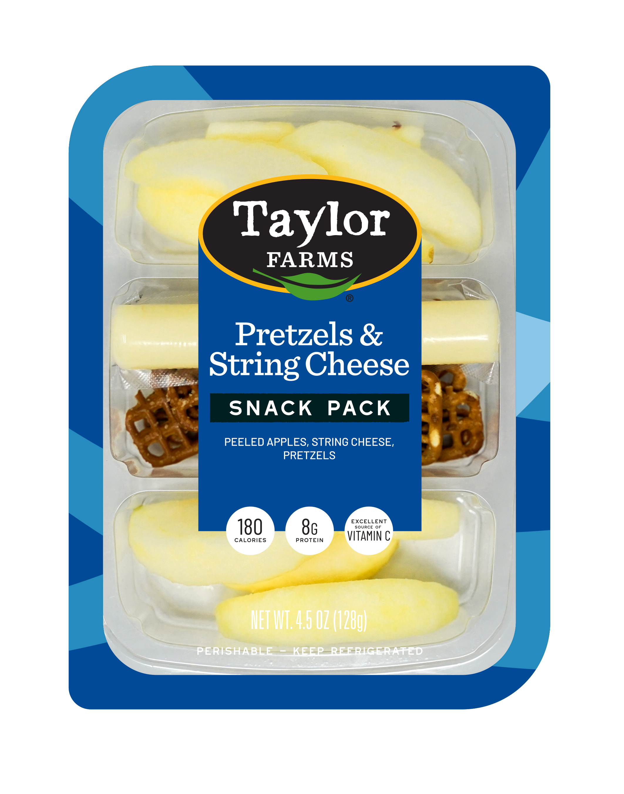 Taylor Farms Pretzels & String Cheese Snack Pack