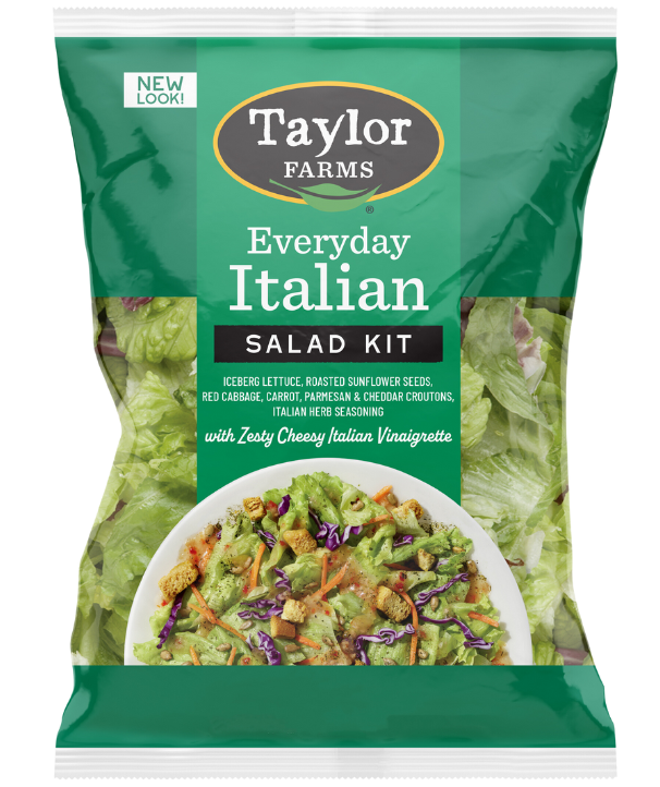 Taylor Farms Everyday Italian Salad Kit, ready in less than 3 minutes