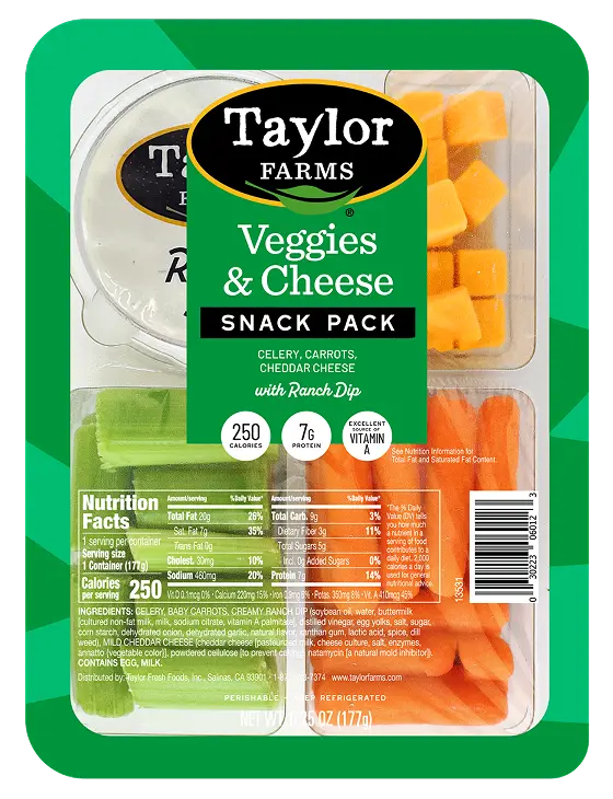 Veggies & Cheese Snack Pack
