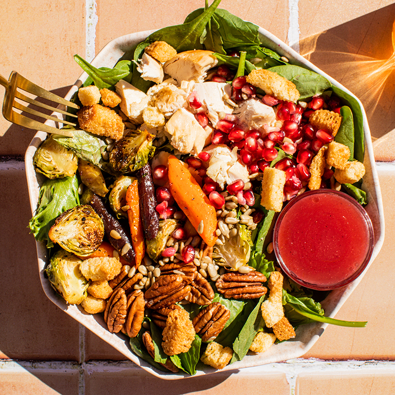 Leftover Thanksgiving Raspberry Bowl Featured Image