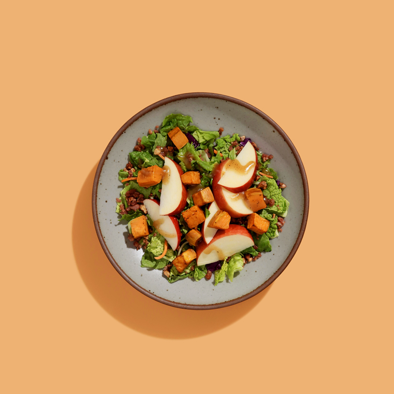 Apple and Sweet Potato Harvest Salad