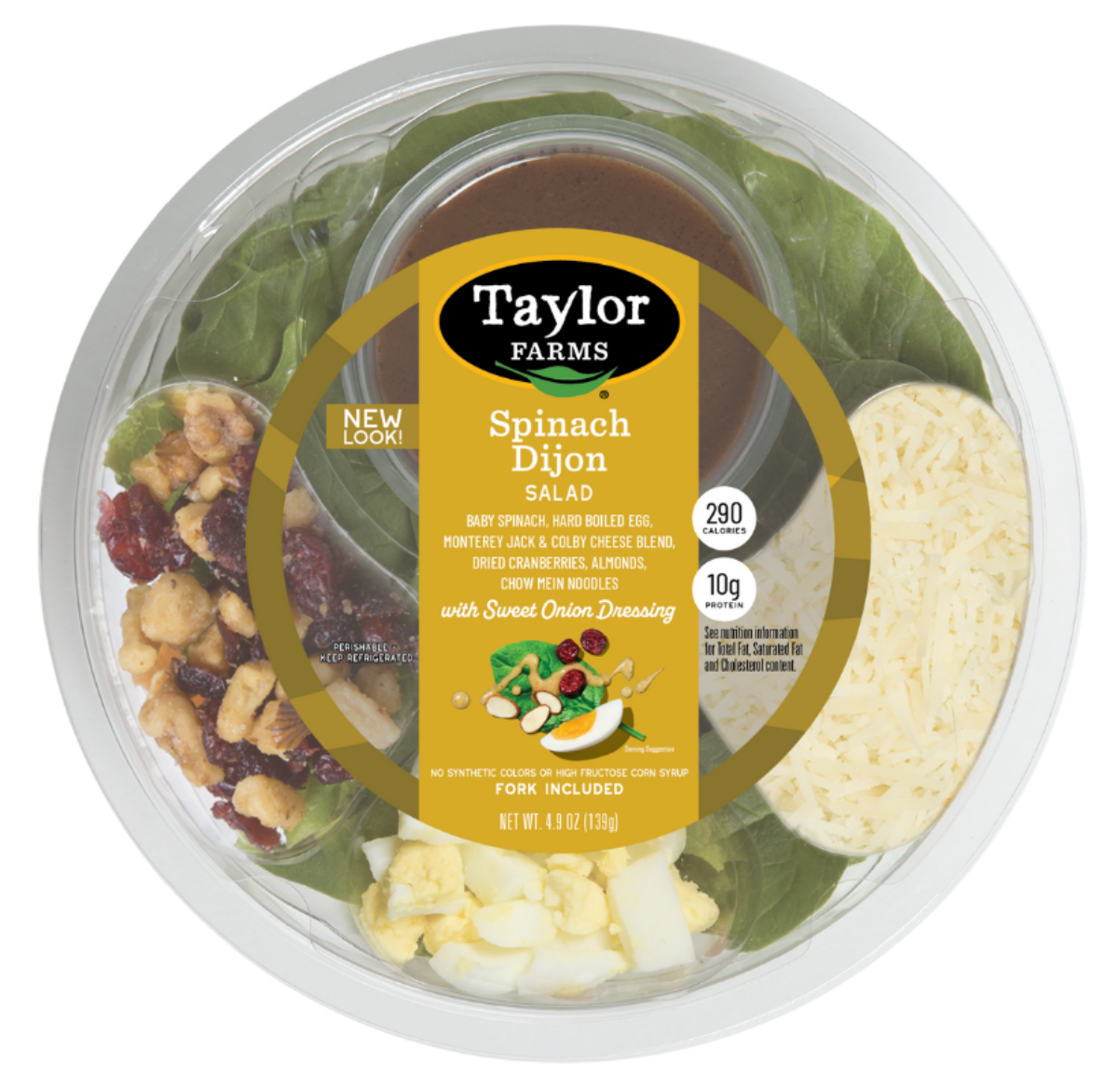 H-E-B Salad Bowl - Spinach Dijon