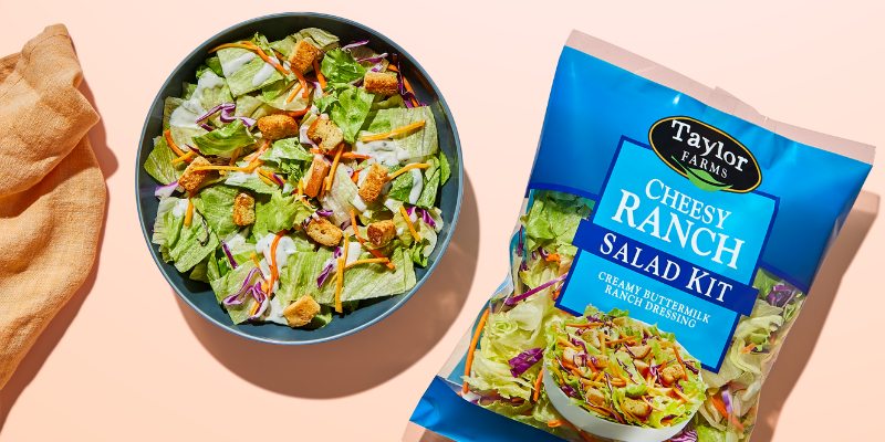 Taylor Farms Salad Kits More Products Header Image