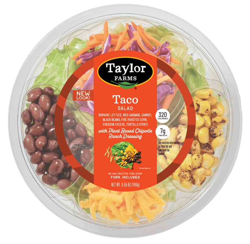 Taylor Farms® Introduces New On-The-Go Salad Bowls