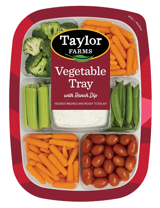 Vegetable Tray with Ranch Dip – 40 oz