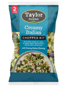 Creamy Italian dressing two-pack available at Costco, featuring vibrant packaging and enticing flavor description.
