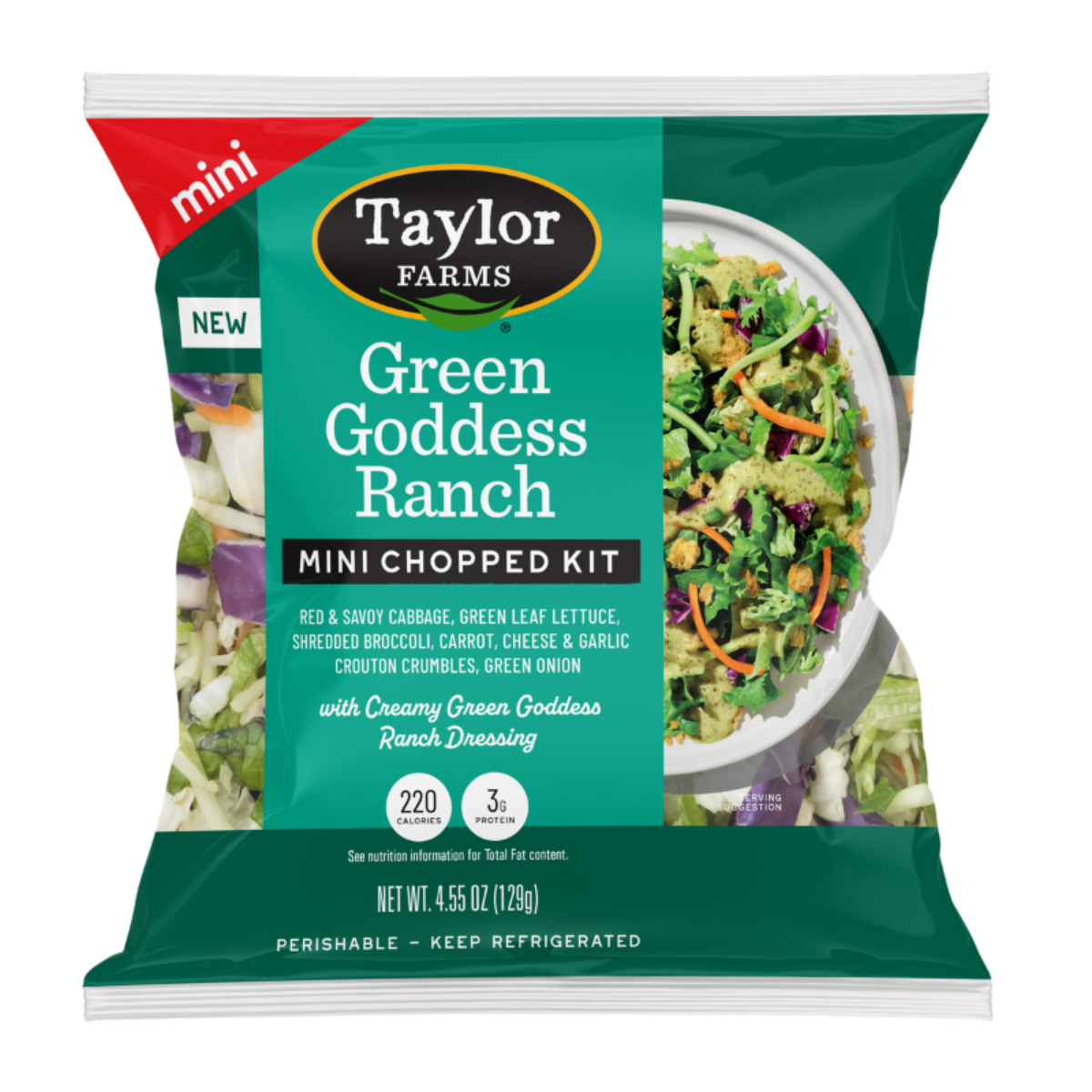 Caesar Mini Chopped Salad Kit Taylor Farms