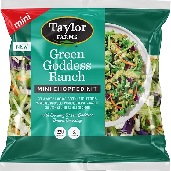 Green Goddess Ranch Mini Chopped Salad Kit | Taylor Farms