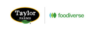 Taylor Farms and Foodiverse logos