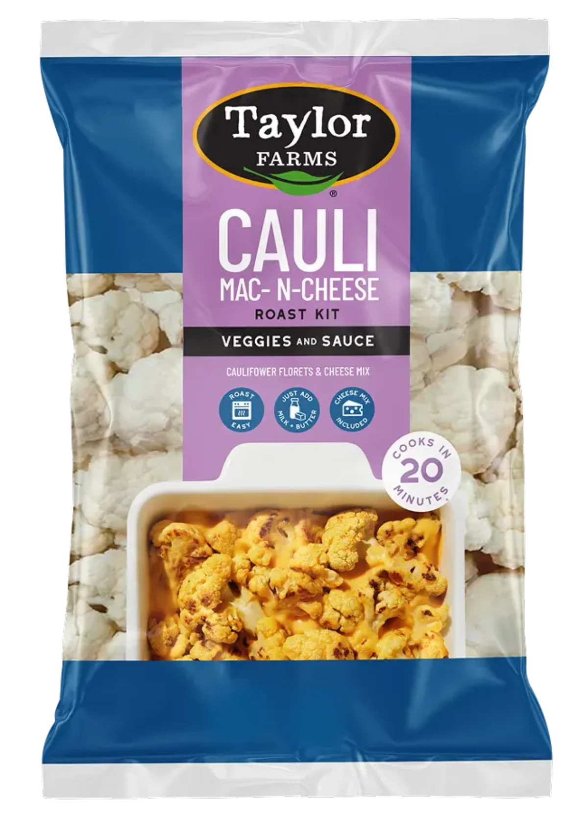 Cauliflower Mac 'n Cheese Roast Kit - Taylor Farms