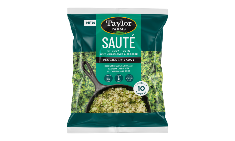Taylor Farms Cheesy Pesto Riced Cauliflower & Broccoli Sauté Kit
