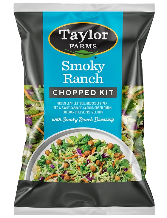 Smoky Ranch salad mix featuring fresh greens, flavorful toppings, and smoky dressing for a delicious meal option.