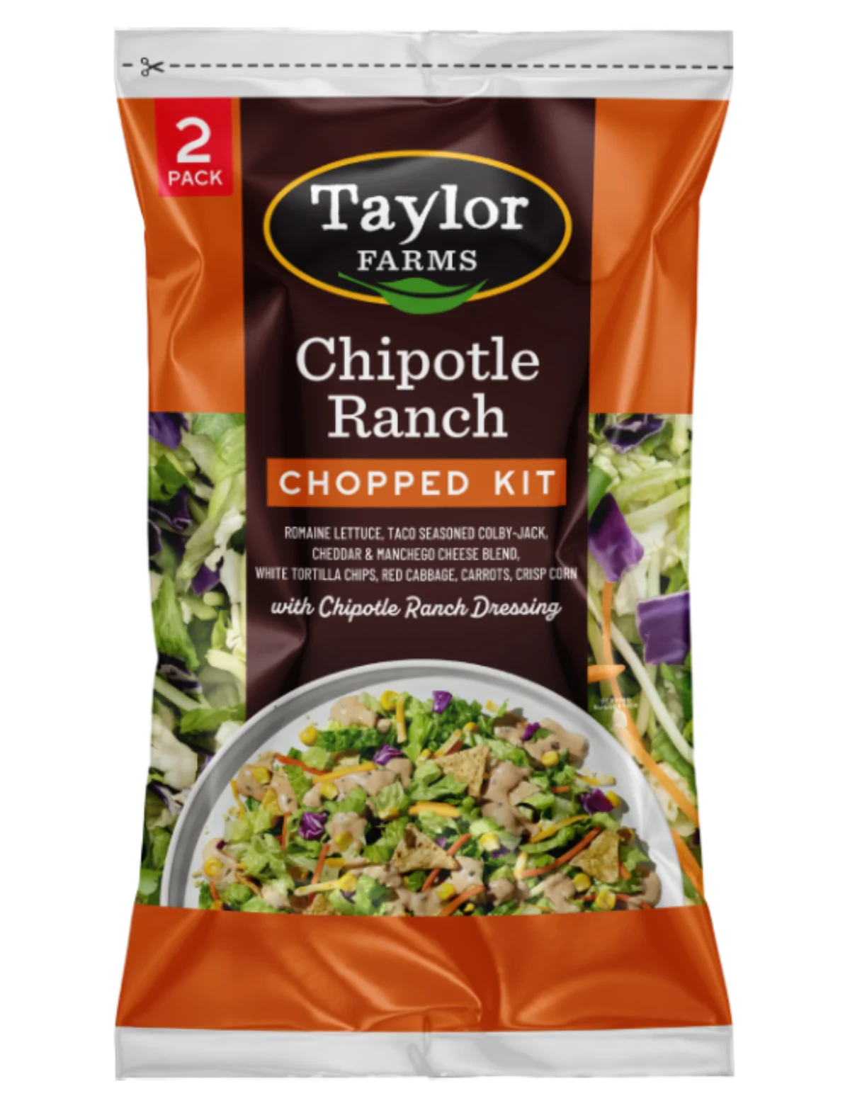 chipotle ranch salad dressing SideDish (Pack of 3) - Seed Oil, Dairy & Gluten Free Dressing w/Avocado Oil - Refined Sugar Free, Low Sodium Healthy Ranch Sauce all with no certified synthetic colors and no MSG added. Chipotle Ranch Chopped Salad Kit