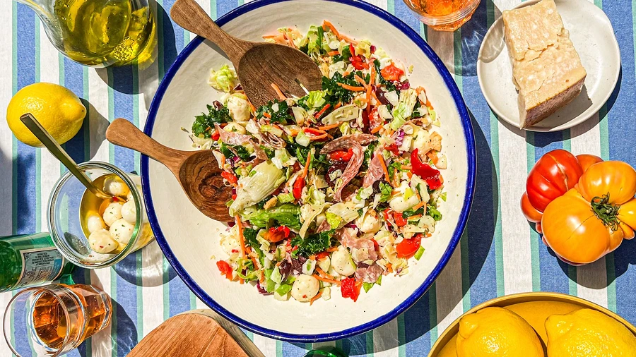 Zesty Italian Antipasto Salad