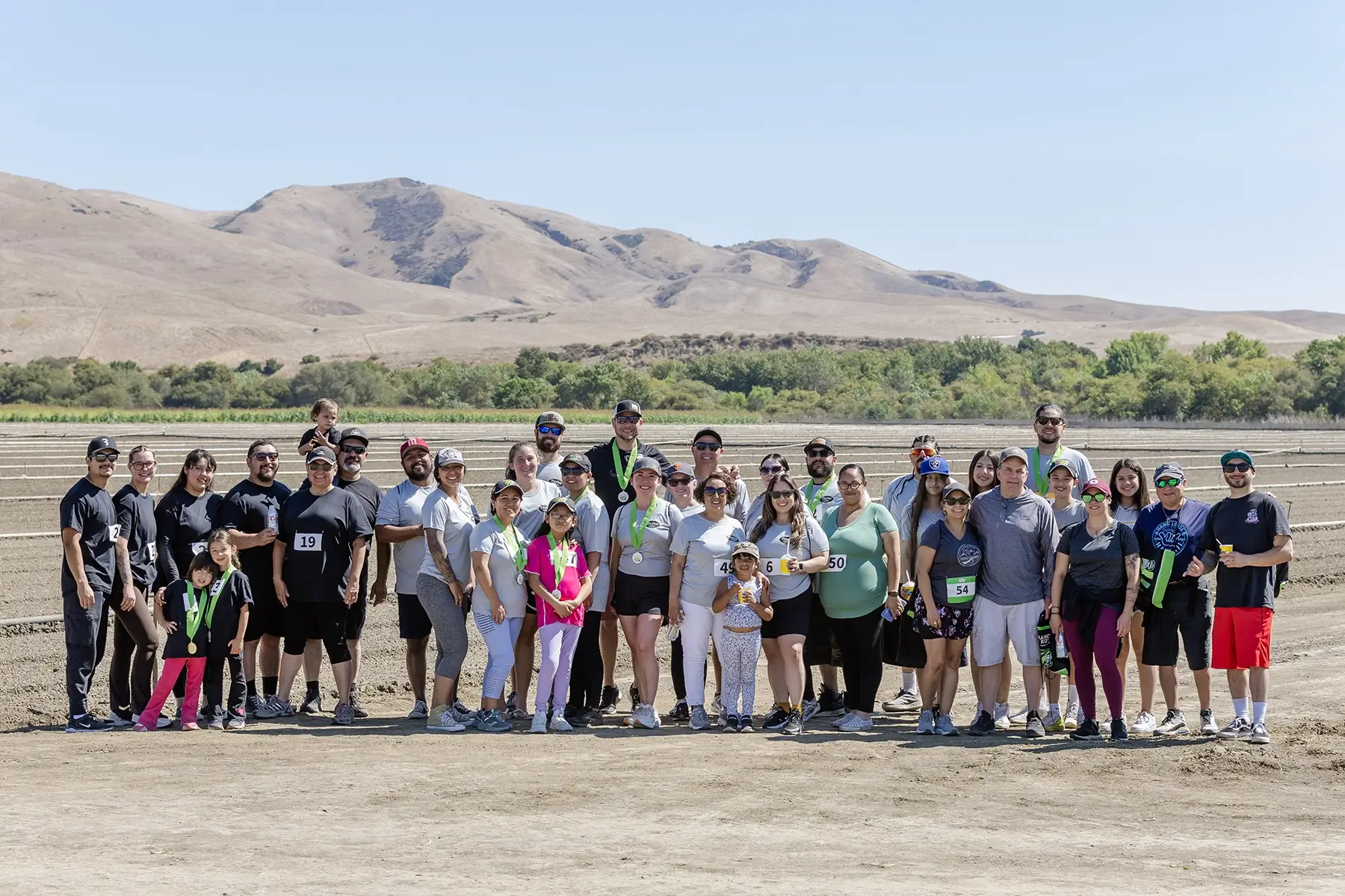 2024 Taylor Farms Ranch Run promotional banner showcasing healthy outdoor activity and community engagement.