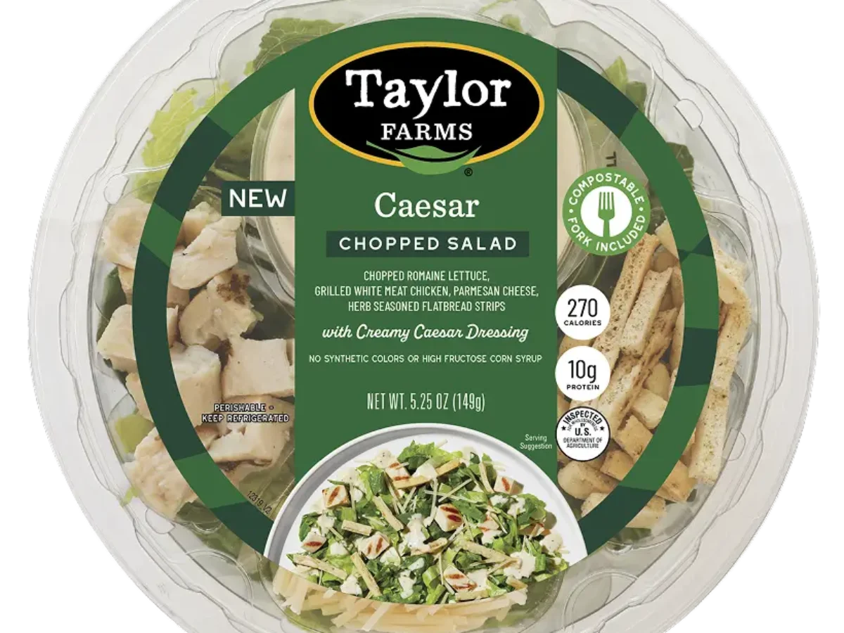 Caesar Chopped Salad Bowl - Taylor Farms