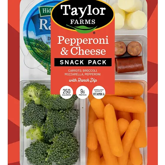 Pepperoni & Cheese Snack Tray - Taylor Farms