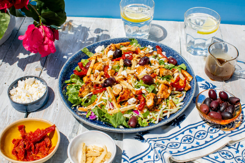 Santorini Sunset Salad