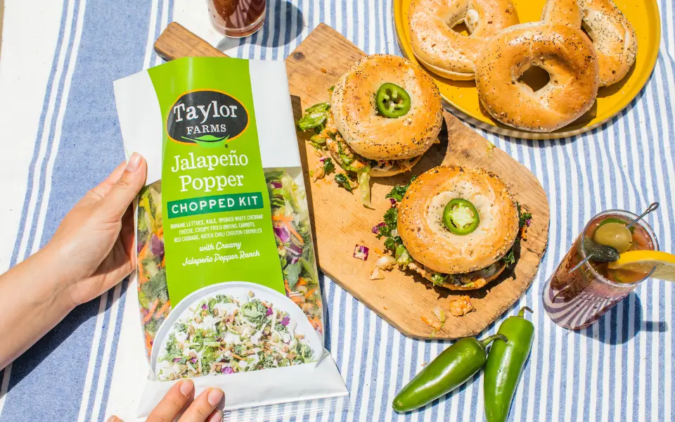 Jalapeno Salmon Bagel Sandwiches