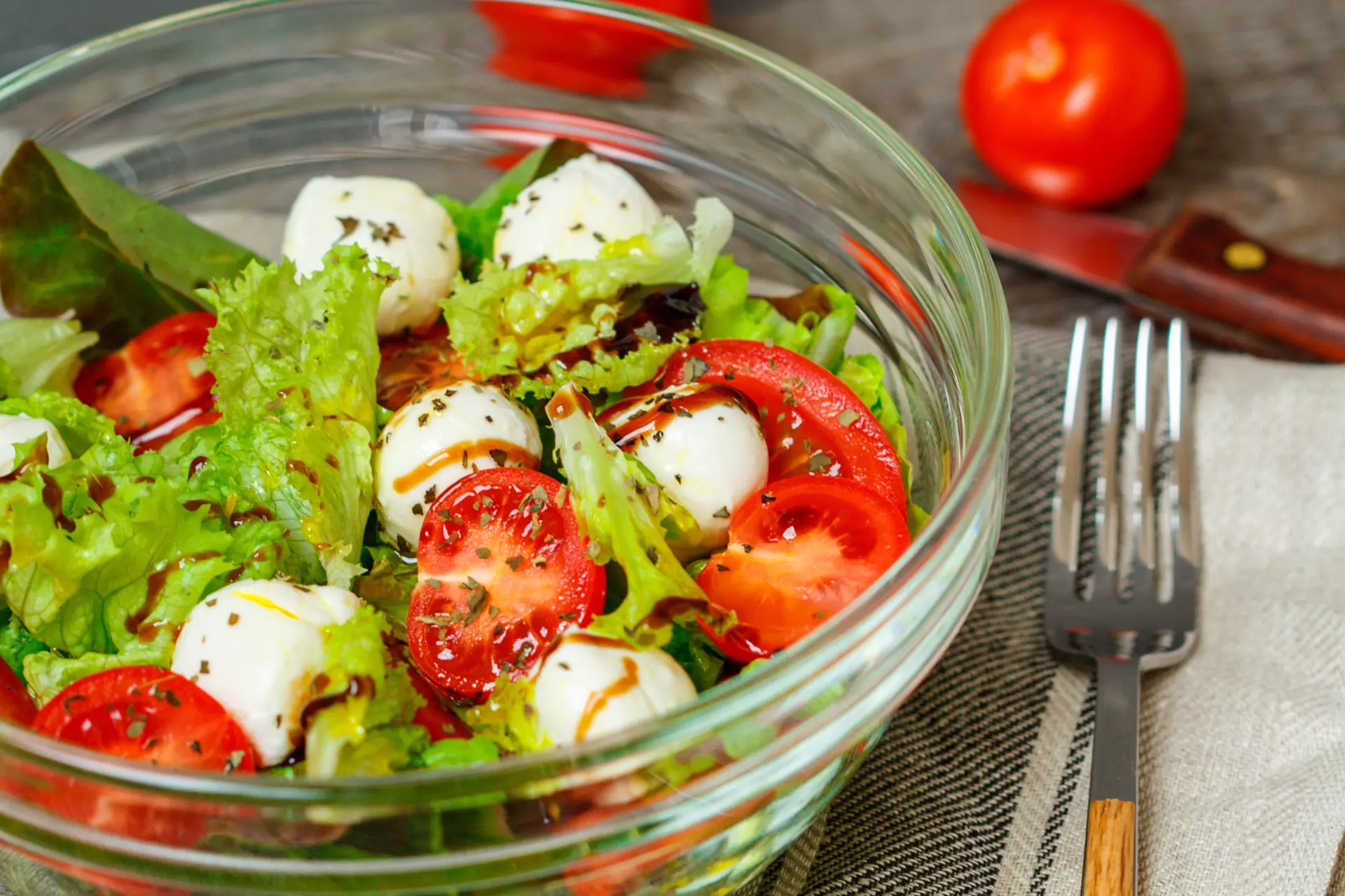 cherry Tomato & Mozzarella Toss