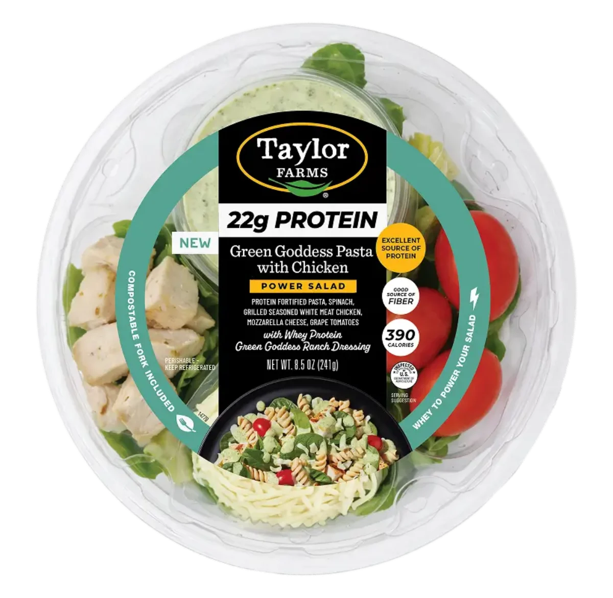 taylor farms green goddess salad dressing Green Goddess Chopped Salad Kit