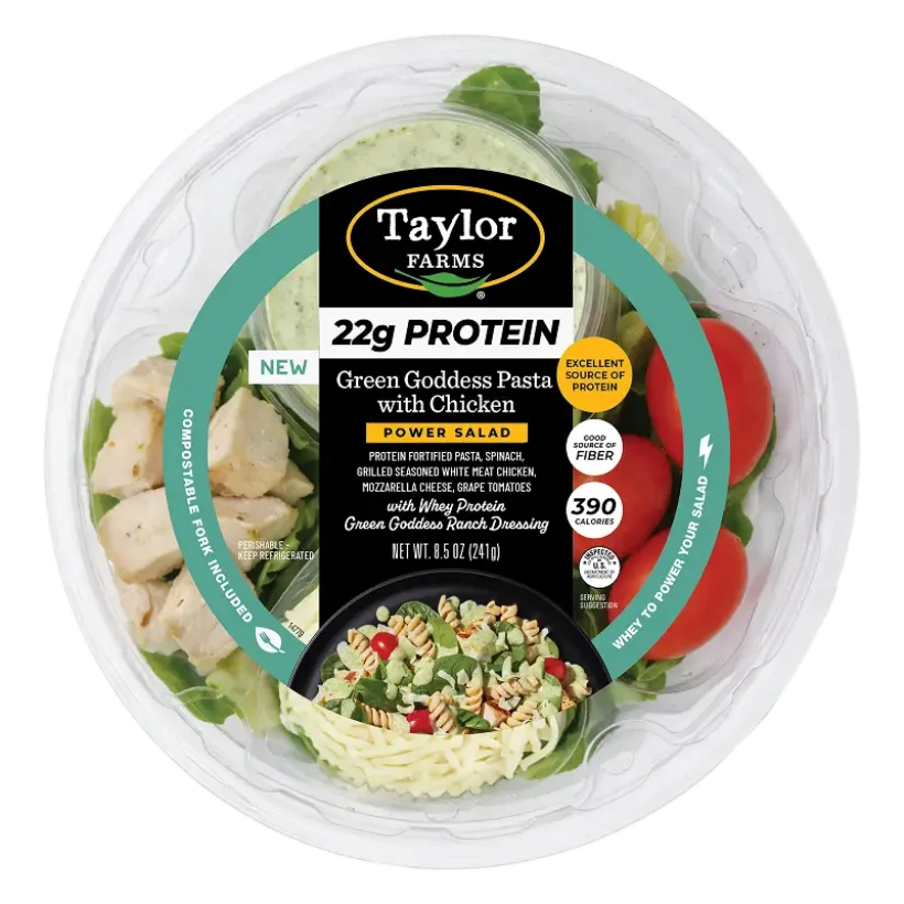 Protein Green Goddess Pasta Salad Bowl - Taylor Farms