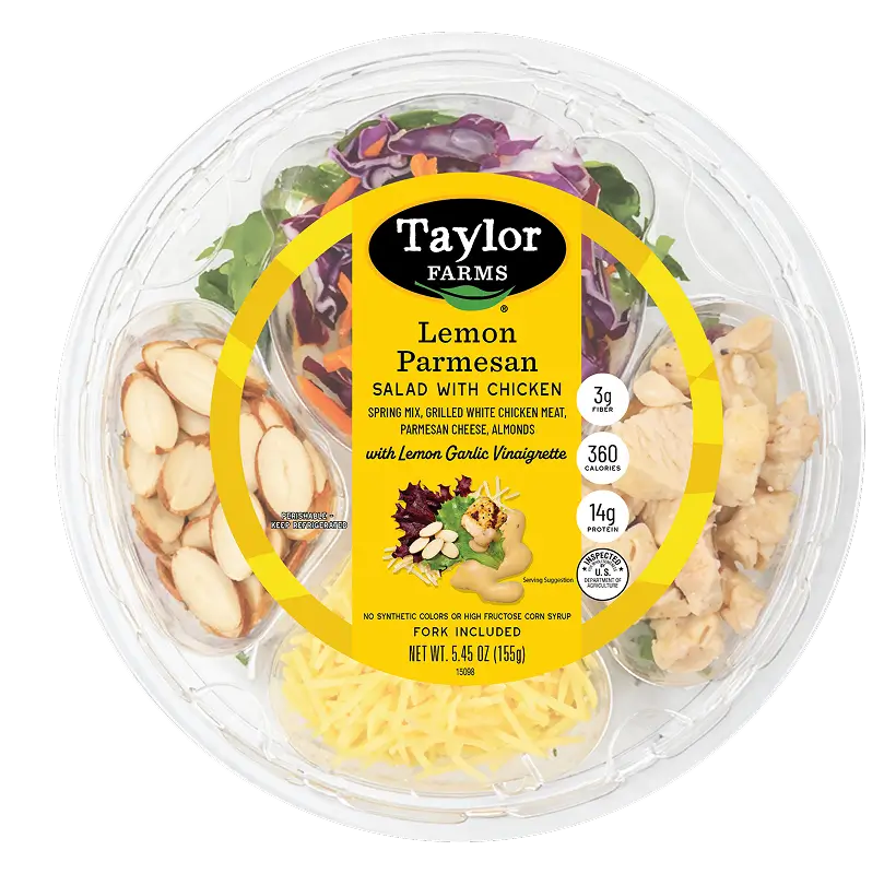 Lemon Parmesan Salad with Chicken