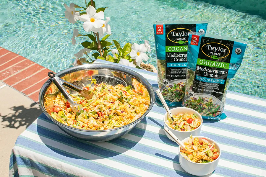 Mediterranean Crunch Pasta Salad
