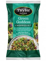 Fresh Green Goddess salad with vibrant greens, herbs, and a creamy dressing, perfect for healthy dining.